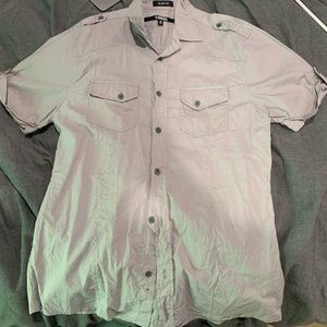 Rue21 Carbon Button Down Shirt
